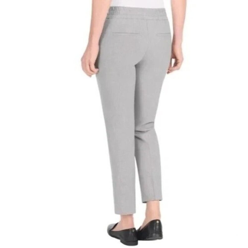 NEW Hilary Radley Women's S Heather Gray Pull-On Ankle Pants G1630 - Picture 3 of 11